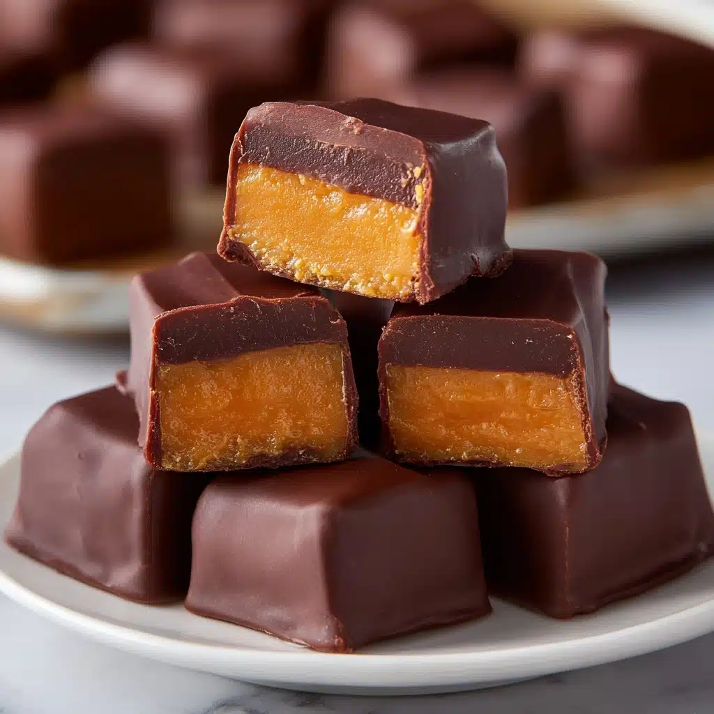 Chocolate Peanut Butter Candies Recipe - Recipe Image