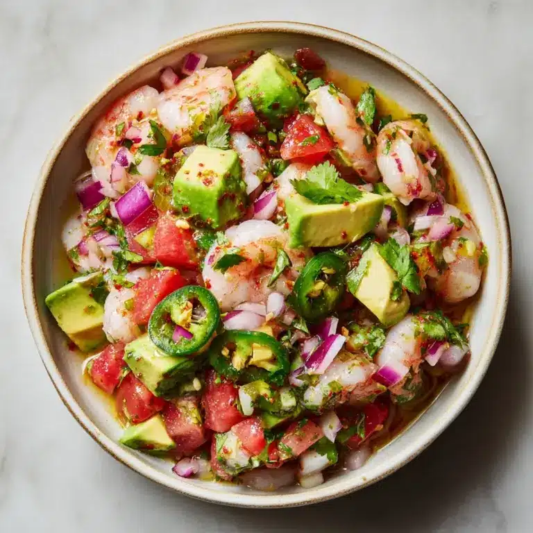Easy Shrimp Ceviche Recipe