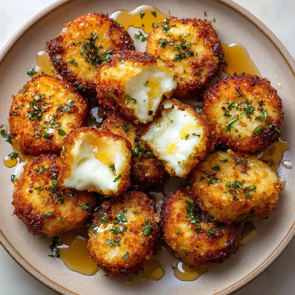 Crispy Fried Goat Cheese Recipe - Recipe Image