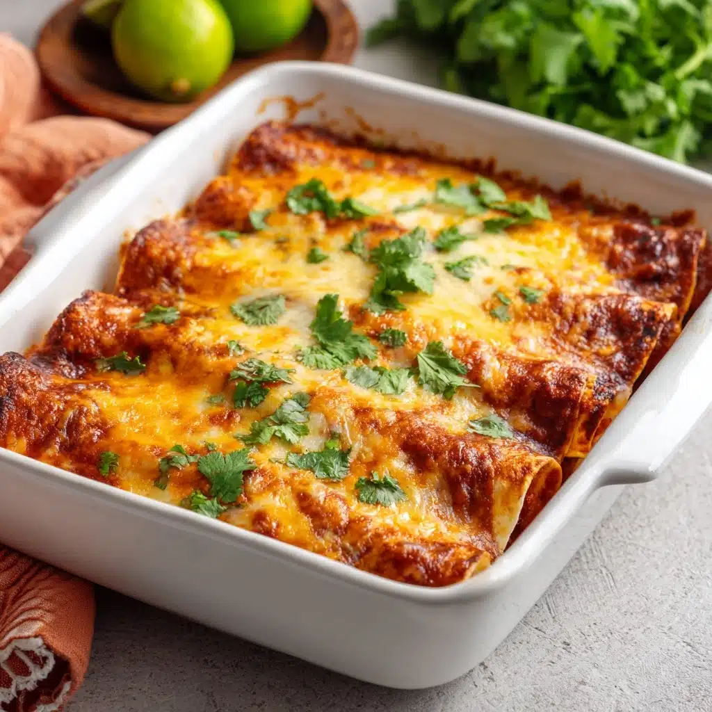 Rotisserie Chicken Enchiladas with Corn Tortillas Recipe