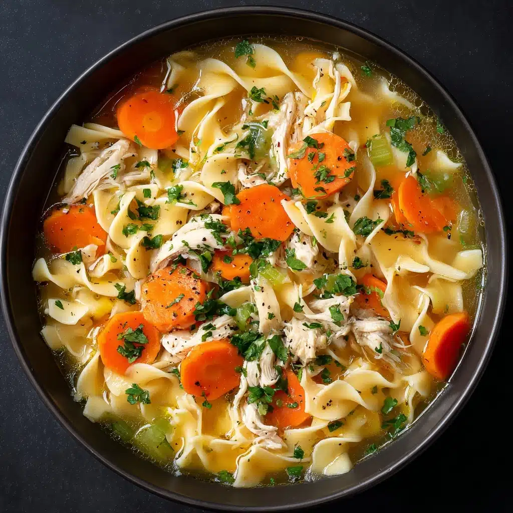 Crockpot Chicken Noodle Soup Recipe