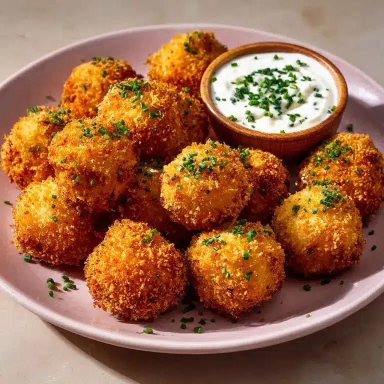 Fried Mashed Potato Balls Recipe