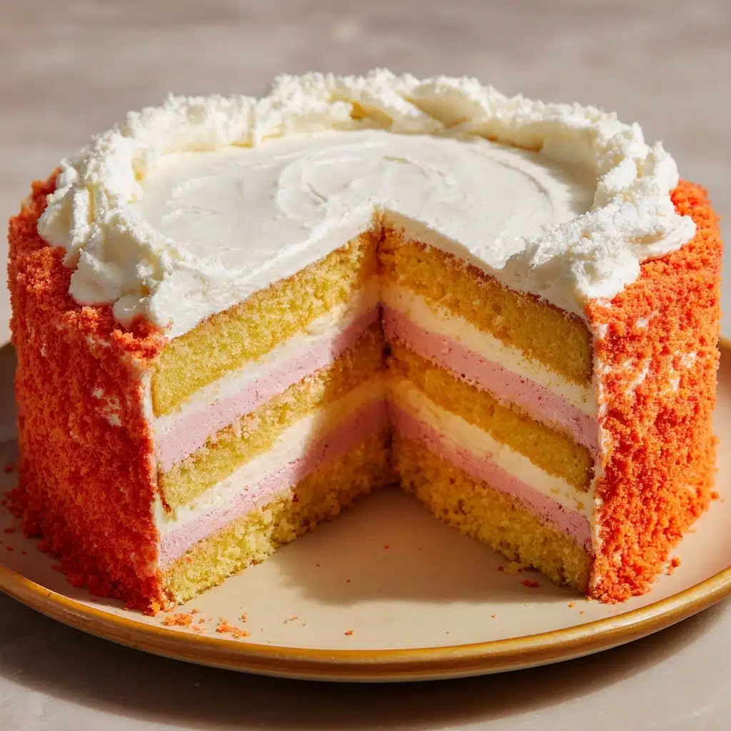 Strawberry Shortcake Cheesecake Recipe - Recipe Image