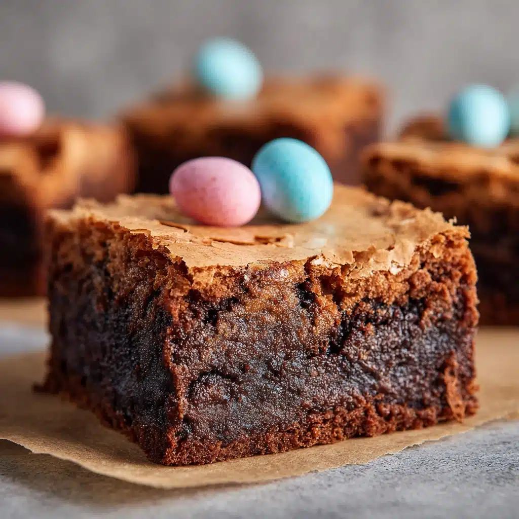 Mini Egg Nutella Brownies Recipe