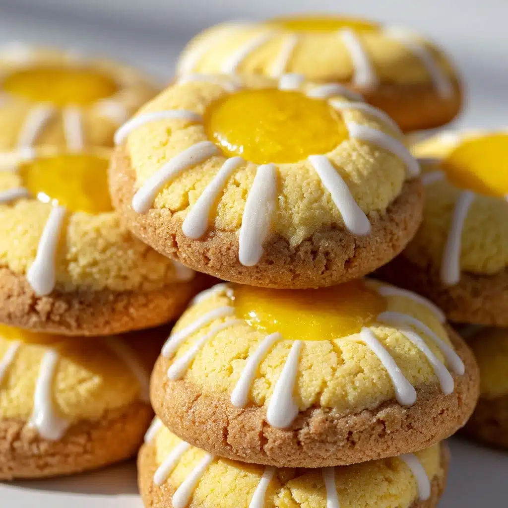 Lemon Thumbprint Cookies Recipe