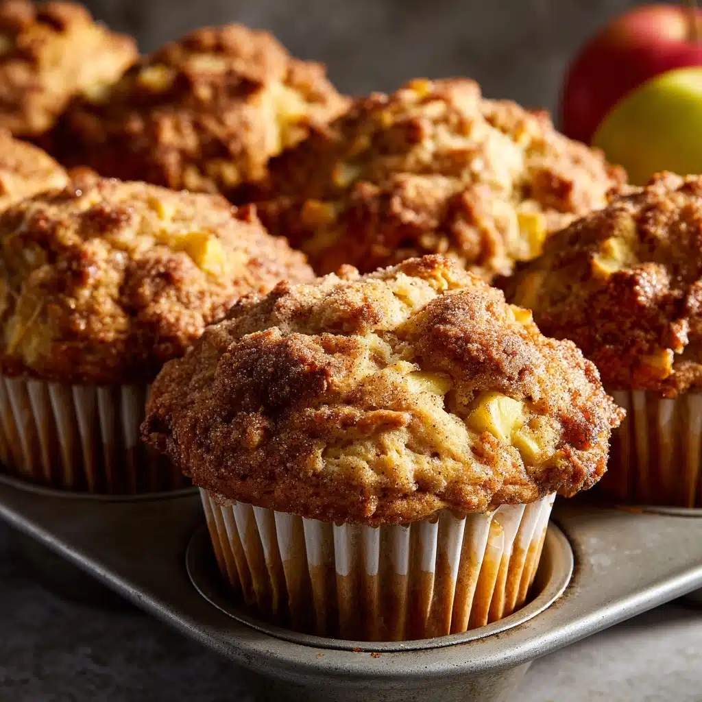 Easy Apple Sour Cream Muffins Recipe