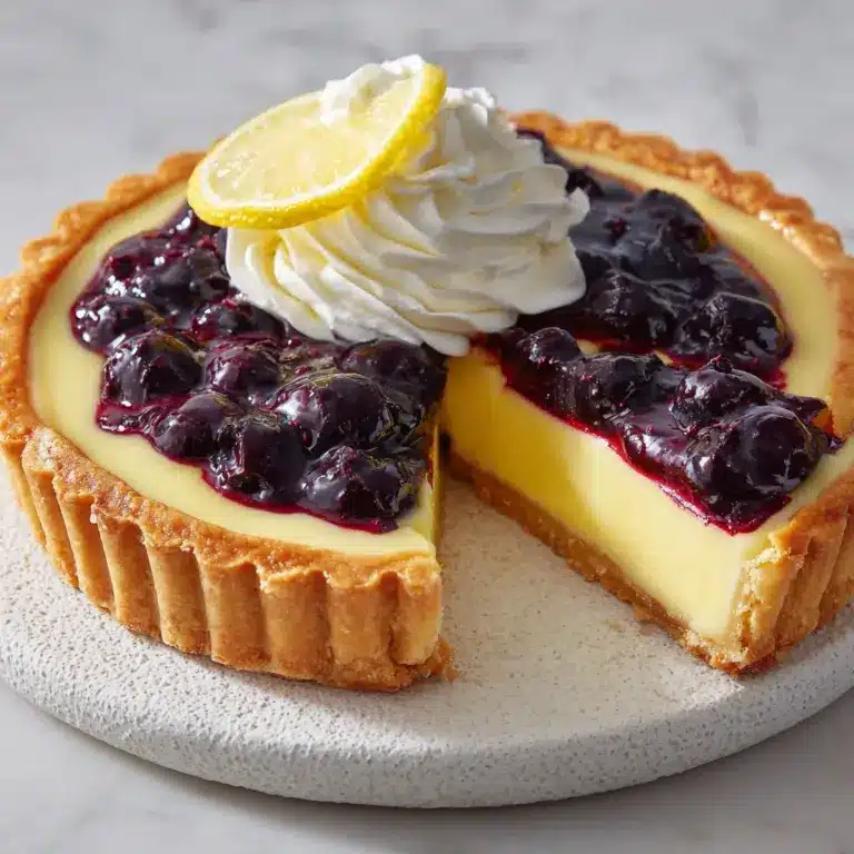 Lemon Blueberry Tart Recipe