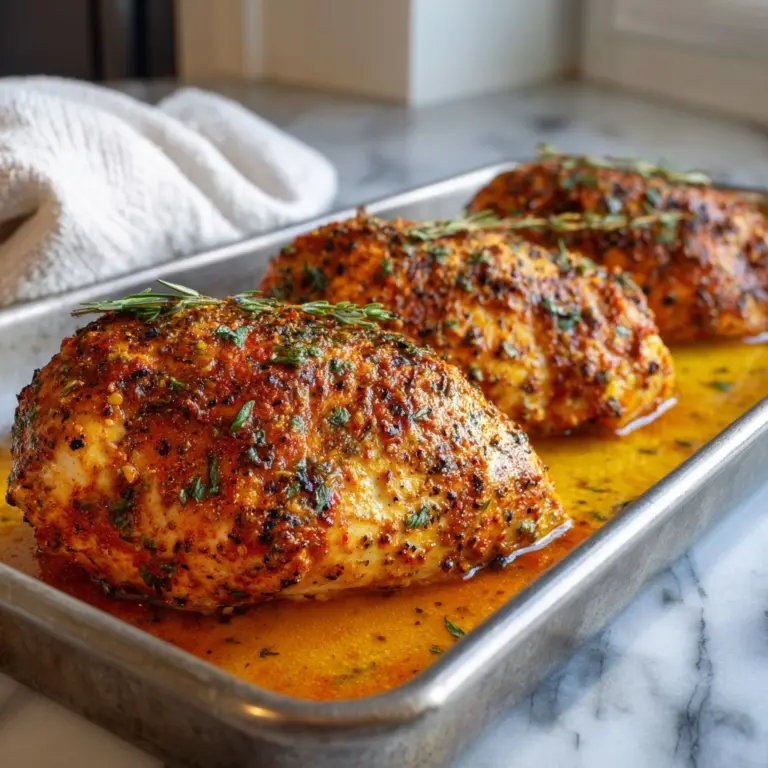 Oven Baked Chicken Breast Recipe
