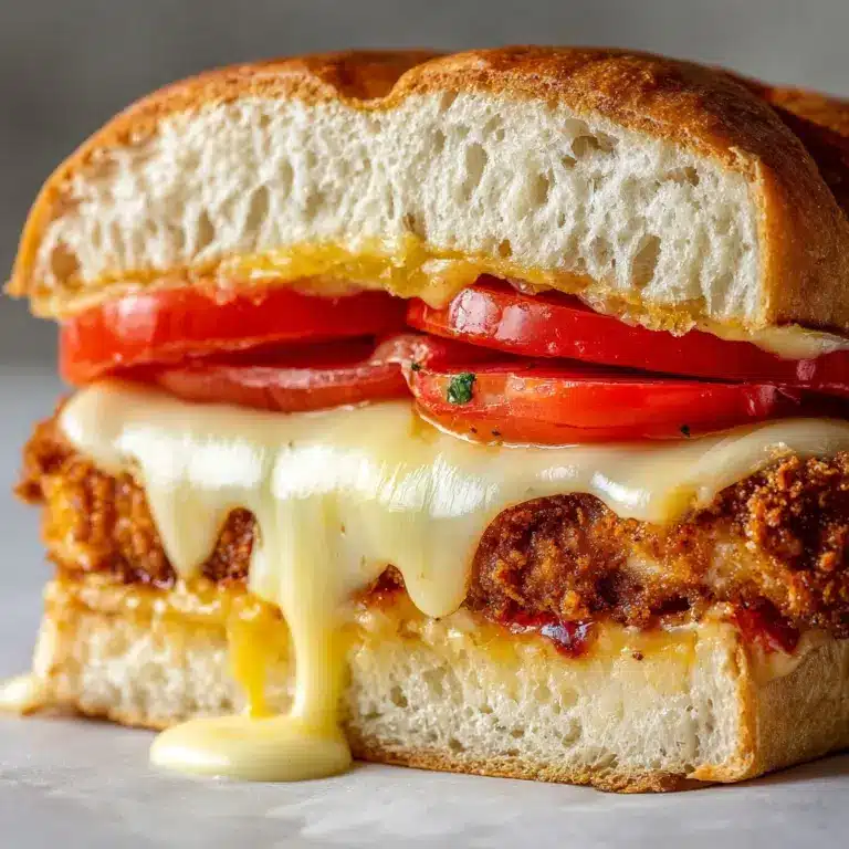 The Ultimate Chicken Parmesan Sandwich Recipe