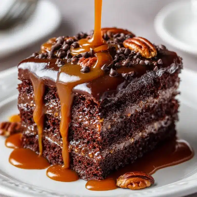 Chocolate Turtle Cake Recipe