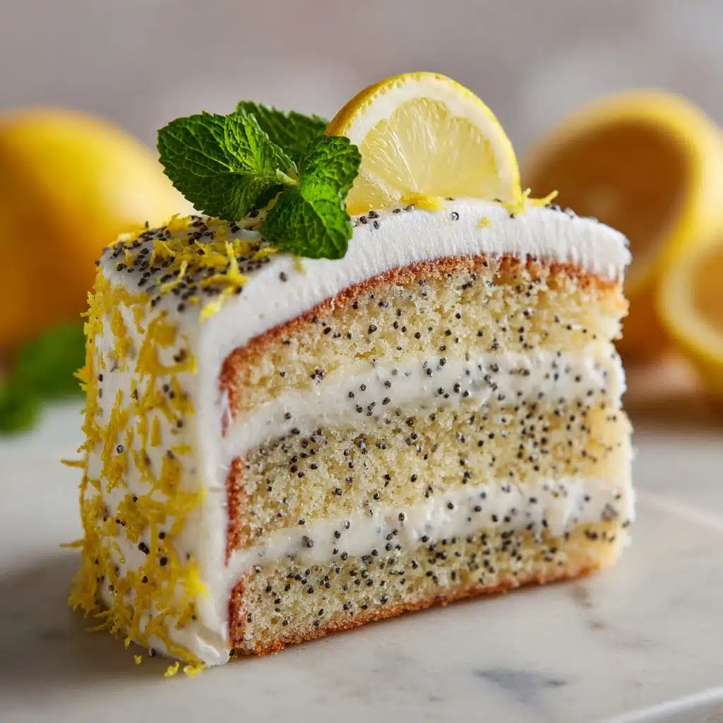 Luscious Lemon Poppy Seed Cake Recipe