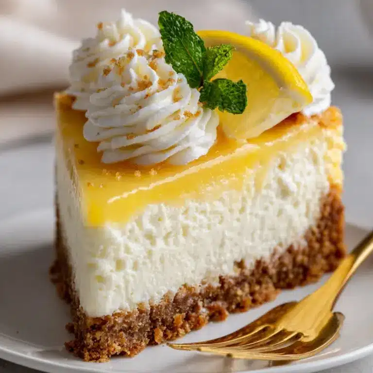Lemon Cheesecake Recipe
