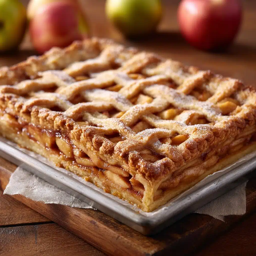 Apple Slab Pie Recipe - Recipe Image