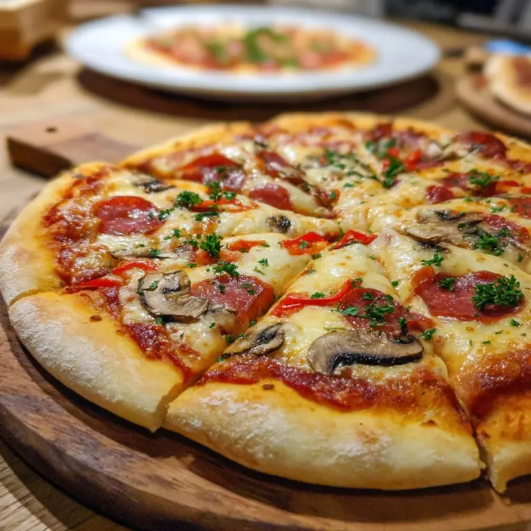 Homemade Pizza Recipe