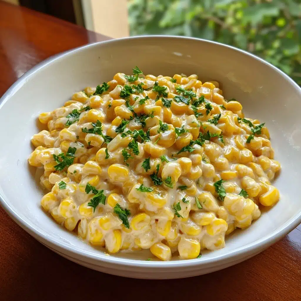 Slow Cooker Creamed Corn with Green Chiles Recipe