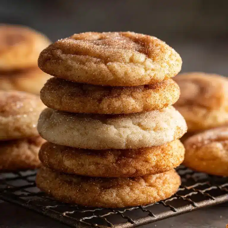 Chewy Pumpkin Snickerdoodle Cookies Recipe