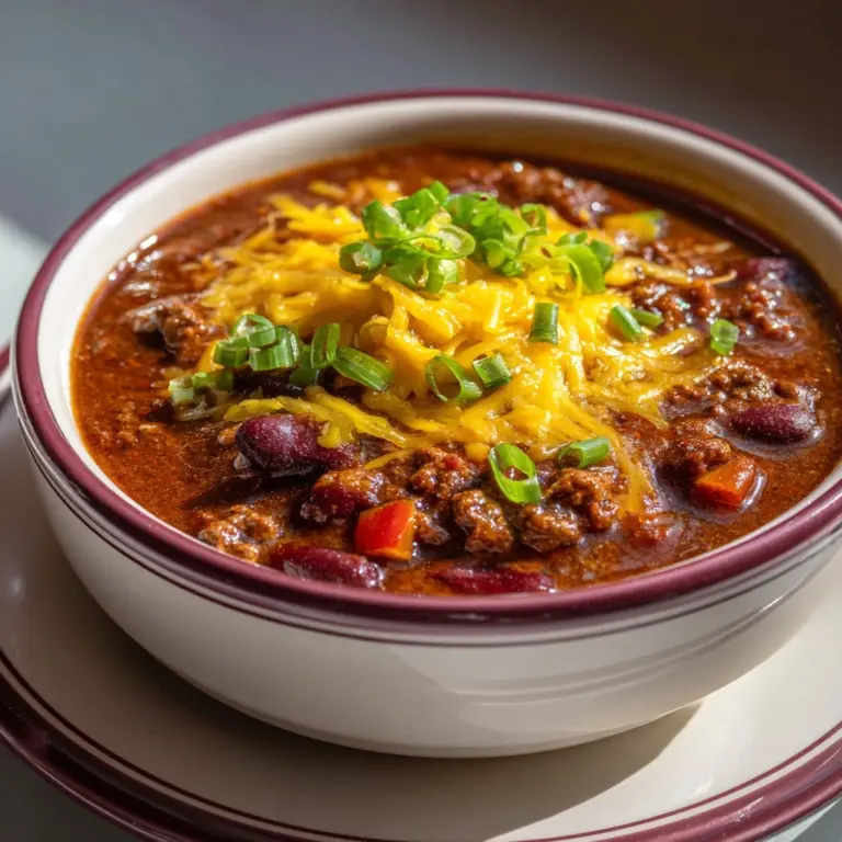The Best Ground Beef Chili Recipe