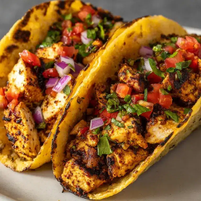 The BEST Grilled Chicken Tacos Recipe