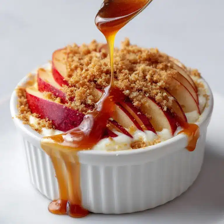 Cream Cheese Caramel Apple Dip with Toffee Bits Recipe