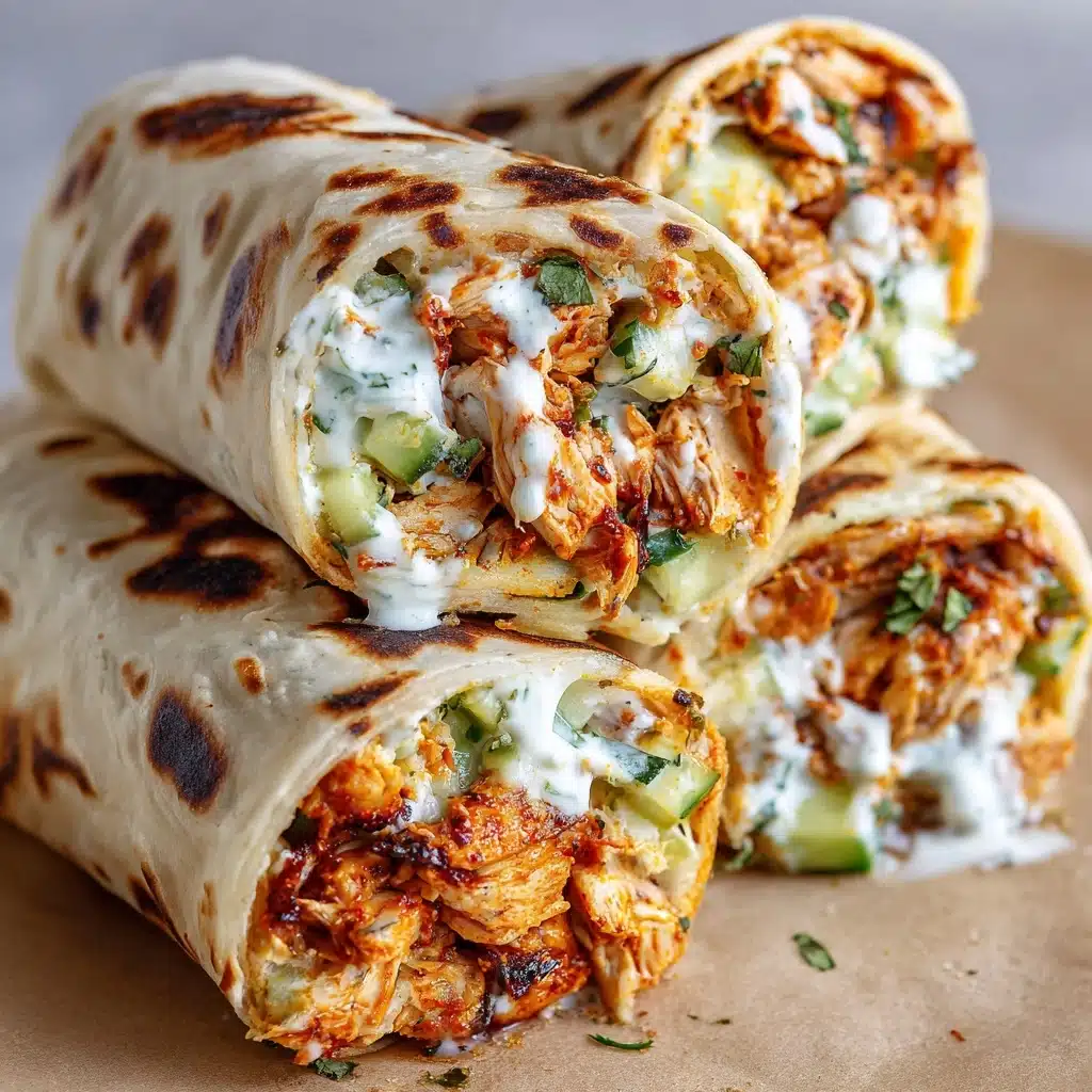 Buffalo Chicken Wraps Recipe