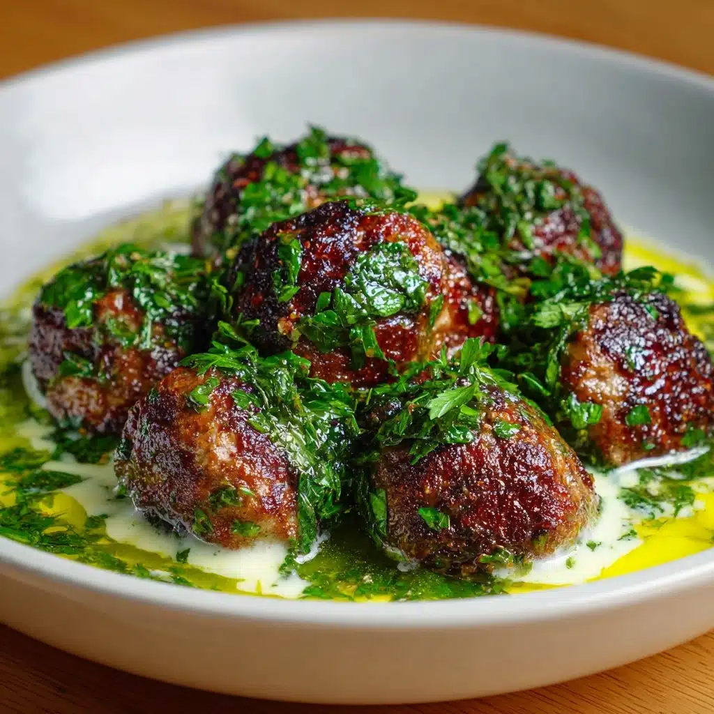 Herby Chicken Meatball Bowl Recipe