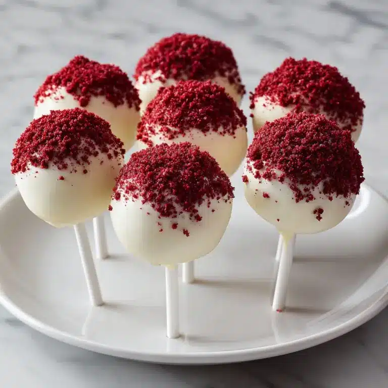 Red Velvet Cake Pops Recipe