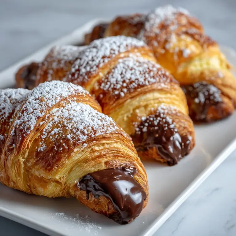 Chocolate Croissants Recipe