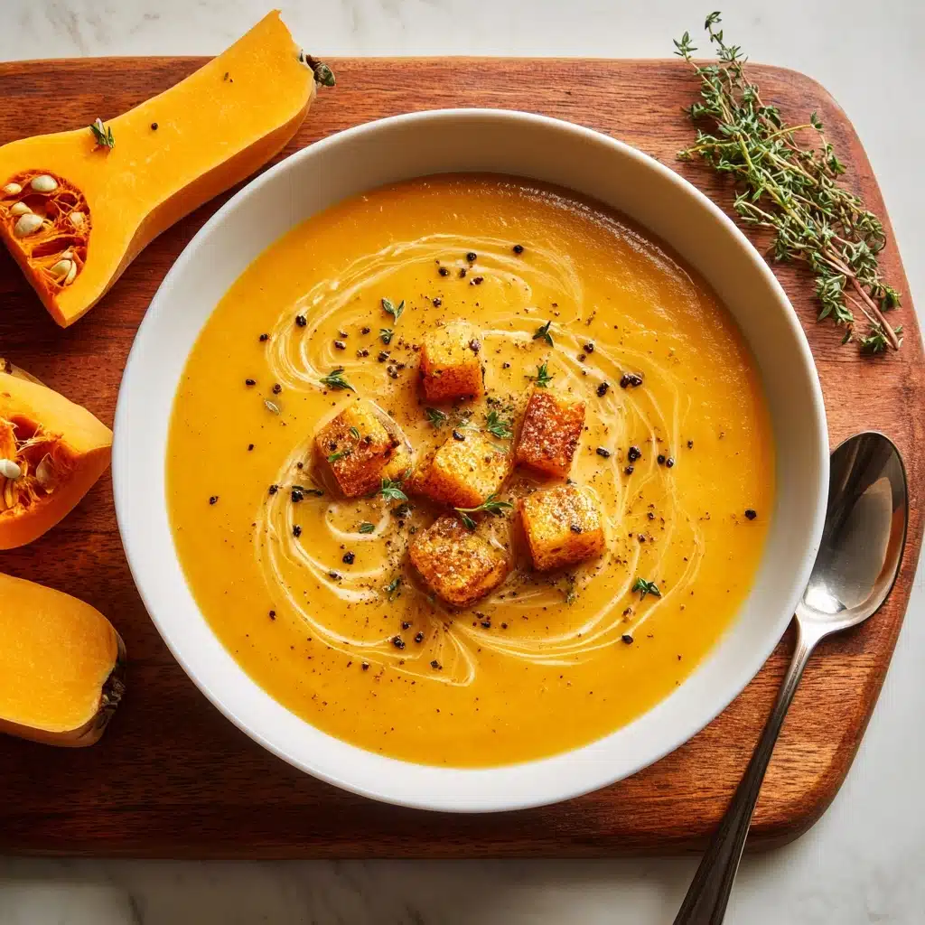 Roasted Butternut Squash Soup Recipe - Recipe Image