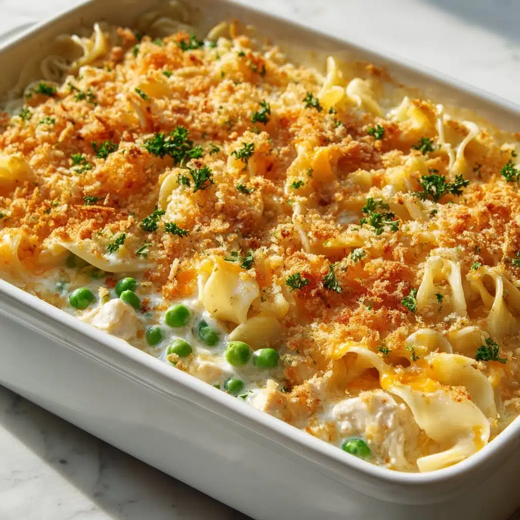 Easy Tuna Noodle Casserole Recipe - Recipe Image