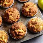 Easy Apple Sour Cream Muffins Recipe