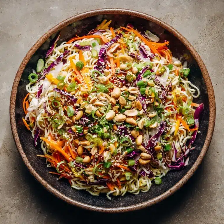 Crunchy Ramen Noodle Salad Recipe