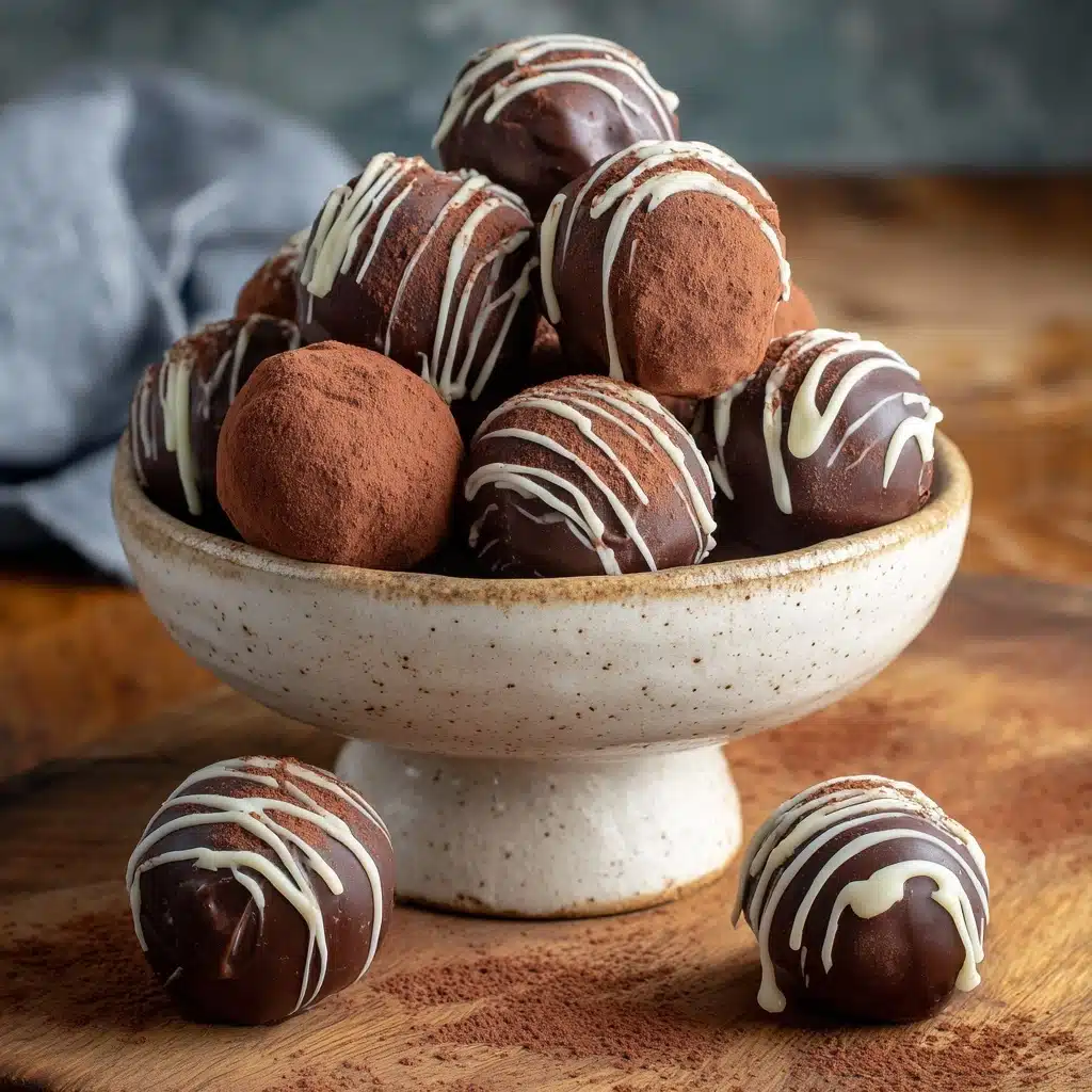 Dark Chocolate Coffee Truffles Recipe