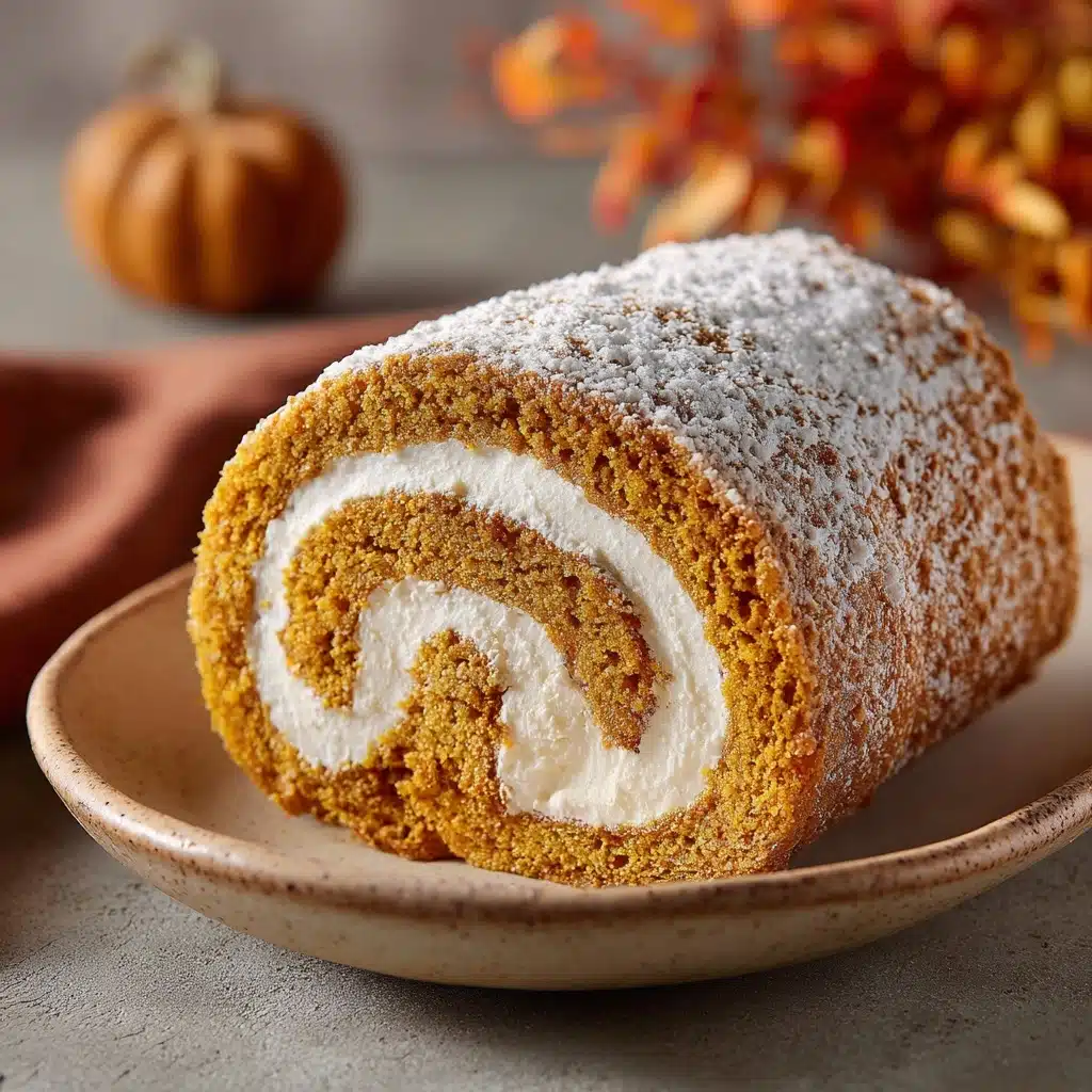 Classic Pumpkin Roll with Cream Cheese Filling Recipe
