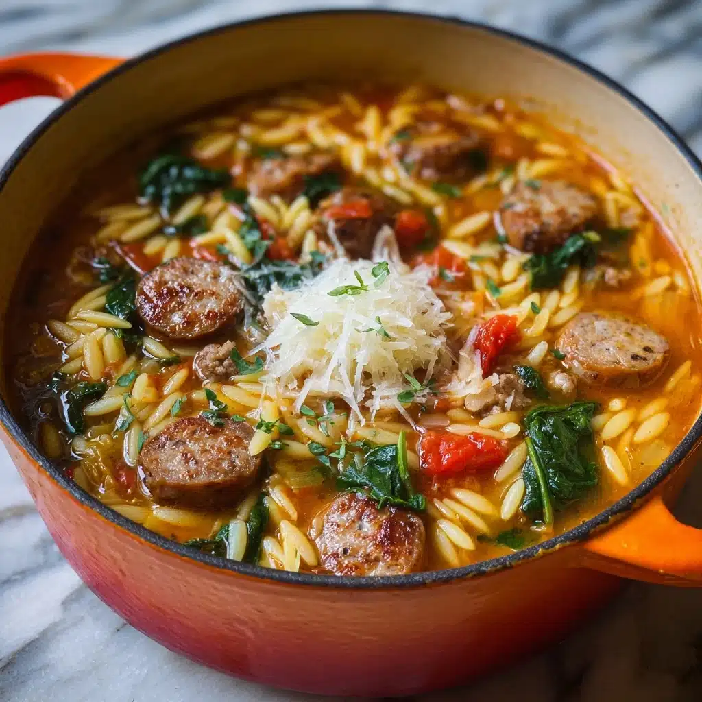 Marry Me Sausage Orzo Soup Recipe