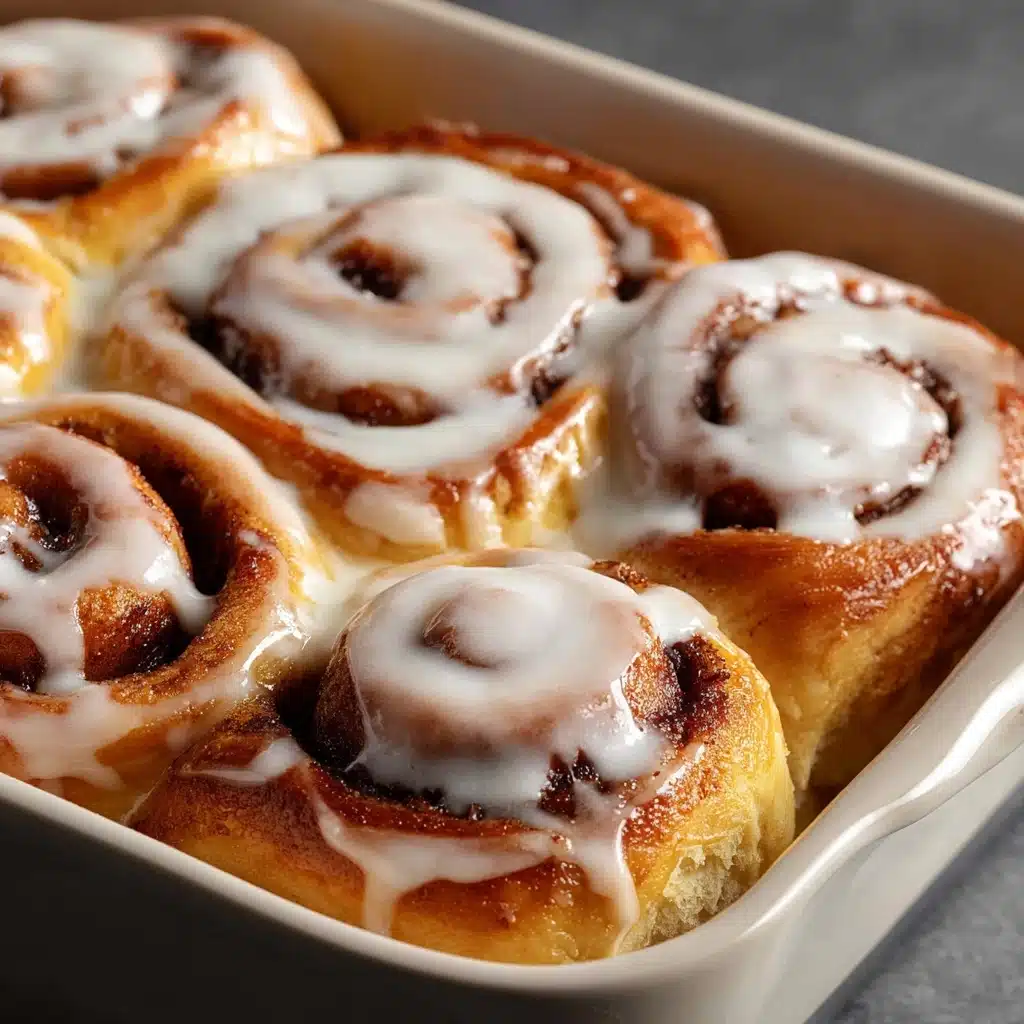 Easy One Hour Cinnamon Rolls (Ooey Gooey) Recipe - Recipe Image