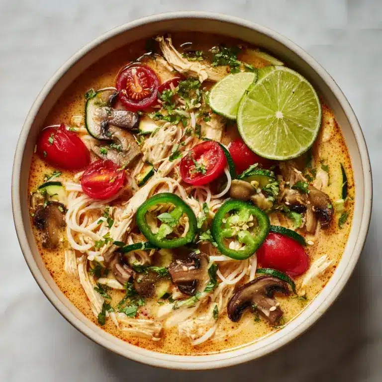 Easy Thai Chicken Curry Soup Recipe