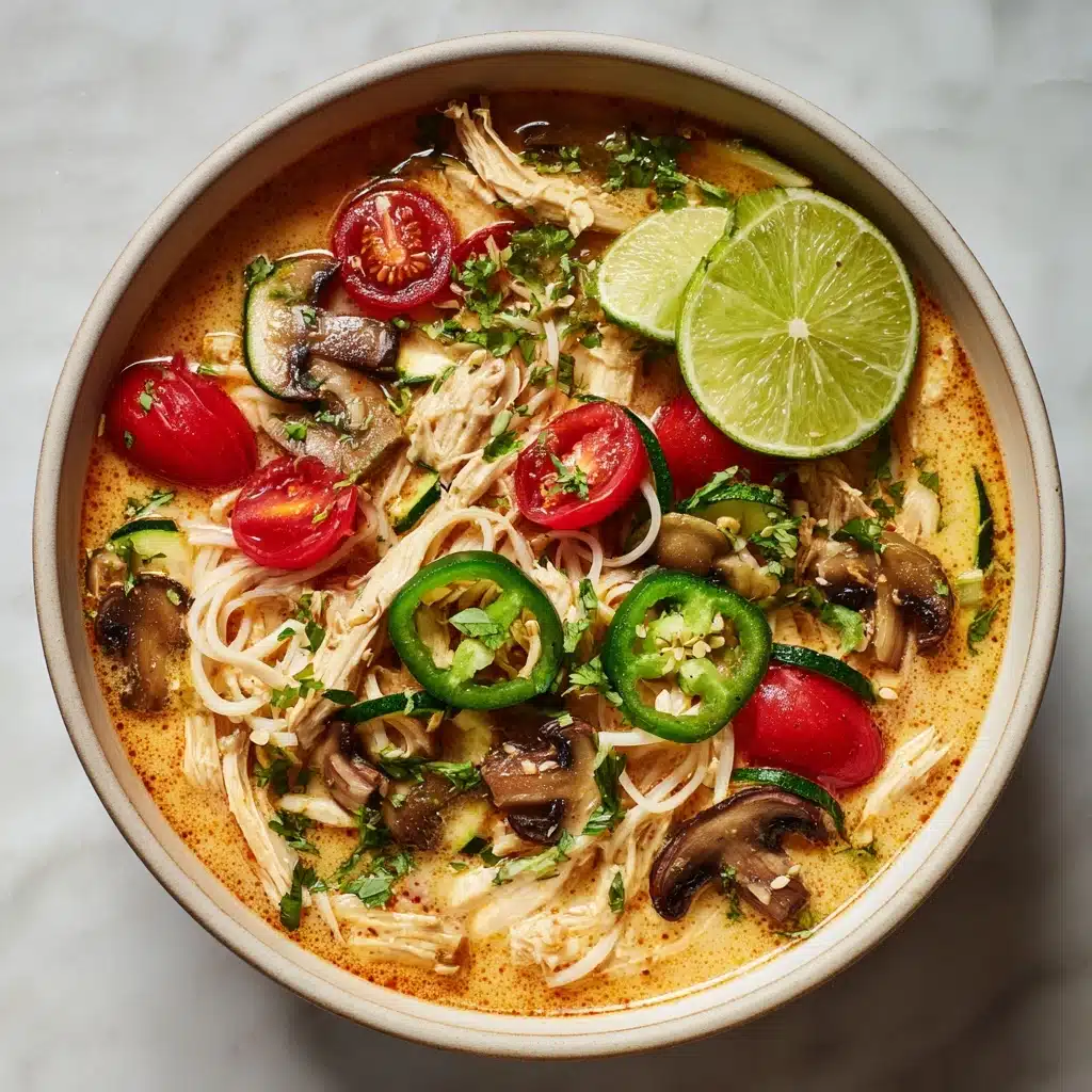 Easy Thai Chicken Curry Soup Recipe