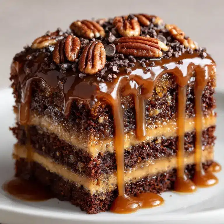 Chocolate Turtle Cake Recipe