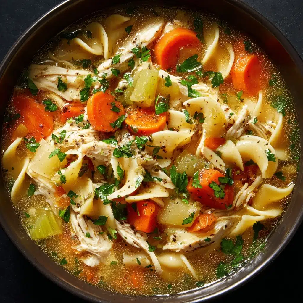Crockpot Chicken Noodle Soup Recipe - Recipe Image