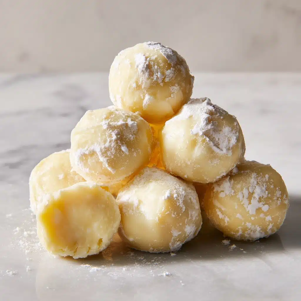 White Chocolate Lemon Truffles Recipe - Recipe Image
