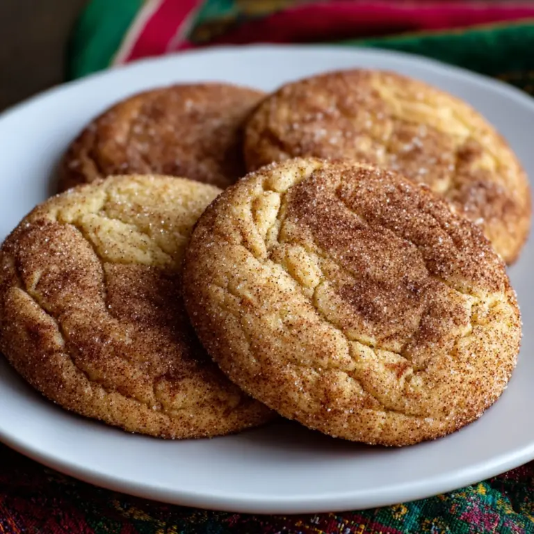 Spiced Snickerdoodles Recipe
