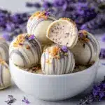 Honey Lavender White Chocolate Truffles Recipe