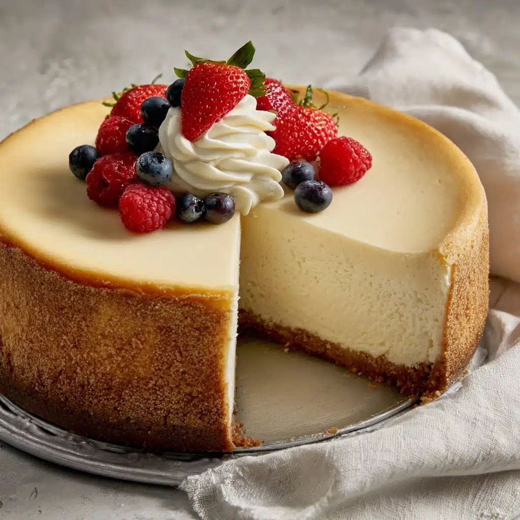 Classic Creamy Cheesecake Recipe - Recipe Image