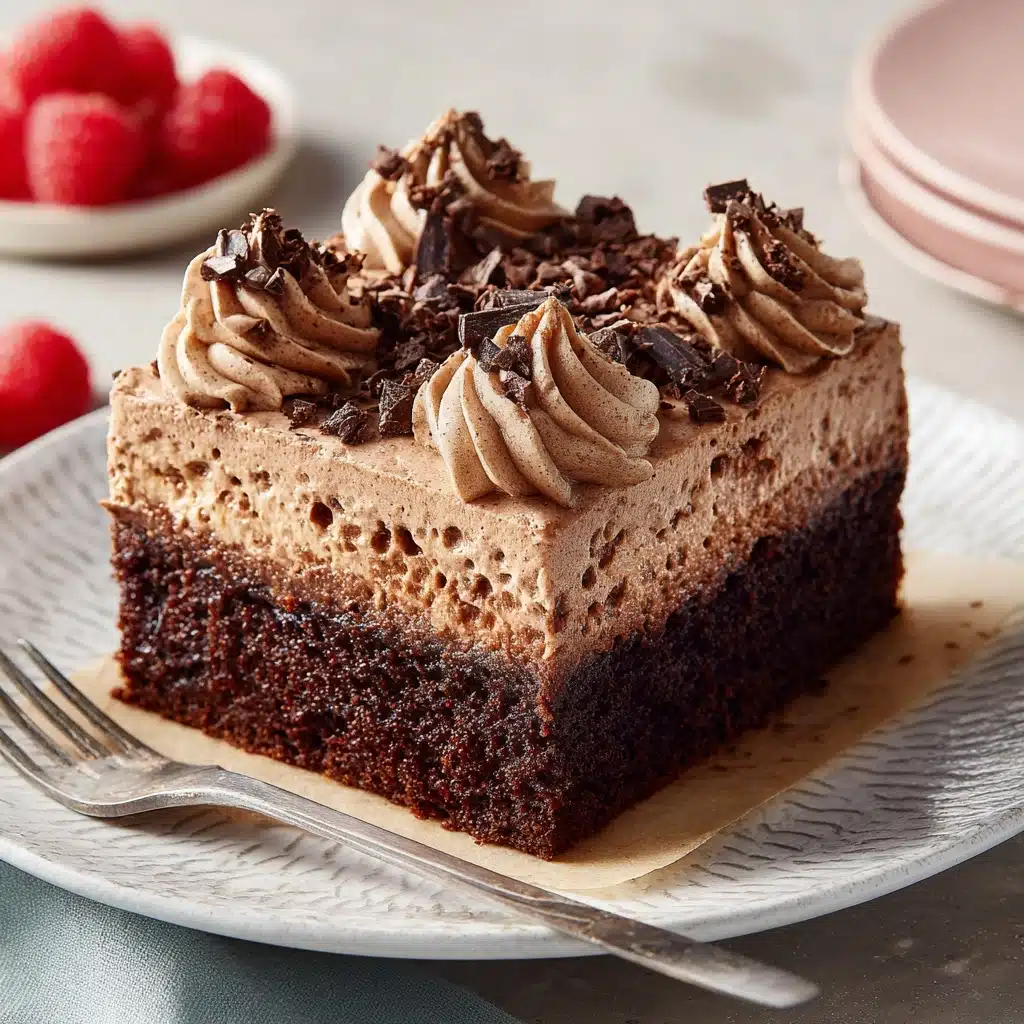 Chocolate Mousse Cake Recipe - Recipe Image