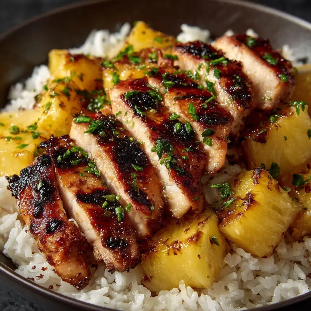 Pineapple Chicken and Rice Recipe - Recipe Image