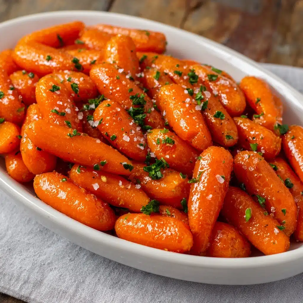Slow Cooker Maple & Brown Sugar Glazed Carrots Recipe - Recipe Image