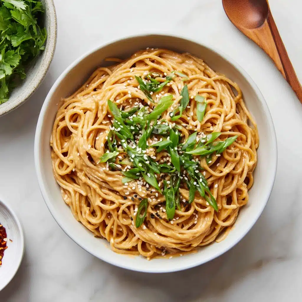 Easy Peanut Butter Ramen Noodles Recipe - Recipe Image