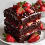 Chocolate Covered Strawberry Cake Recipe