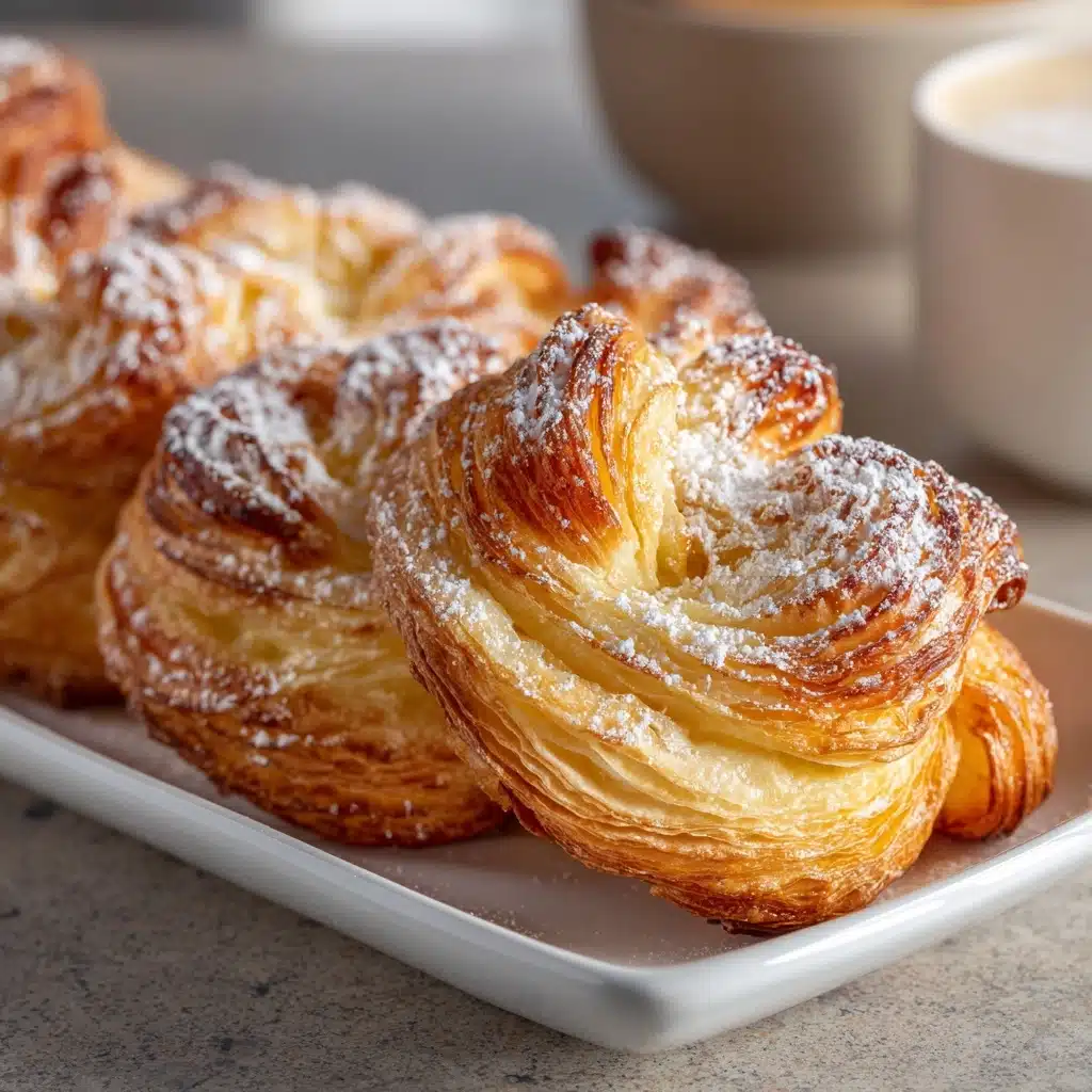 Cinnamon Cheesecake Puff Pastry Twists Recipe