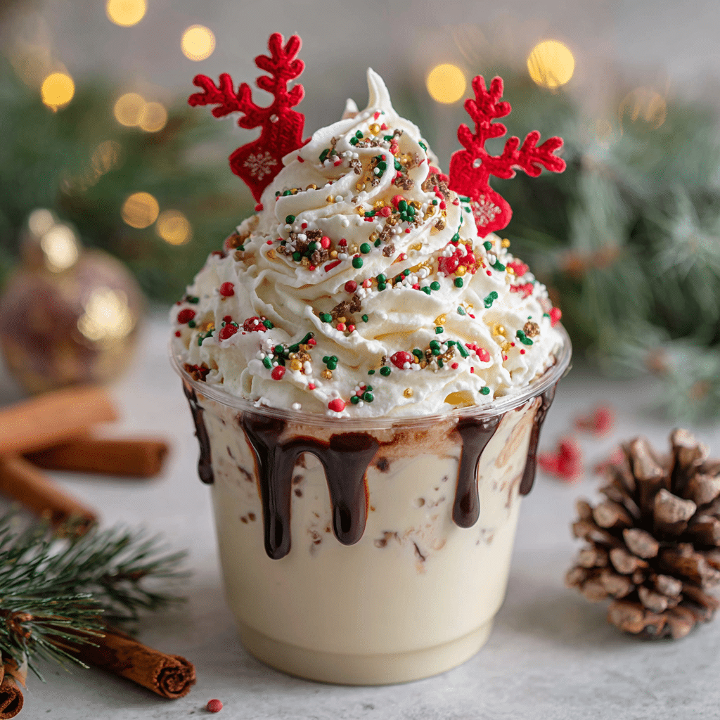 Christmas Chocolate Hot Cups Recipe - Recipe Image